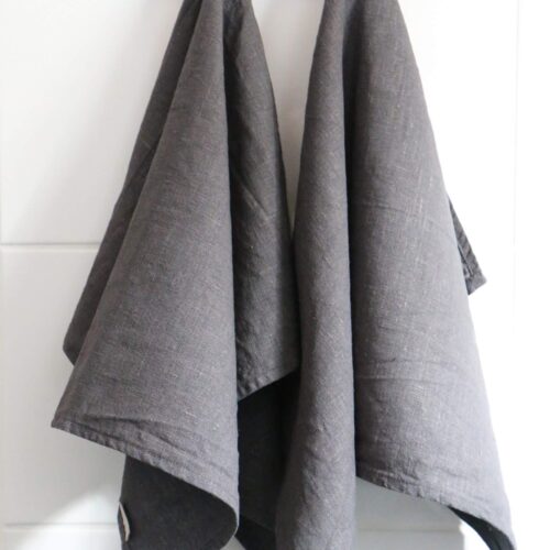 Iätön-käsipyyhe harmaa, Teija Helin Design