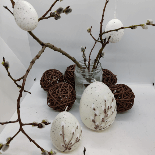 Pääsiäismunakynttilä savuamaton, Kotimainen