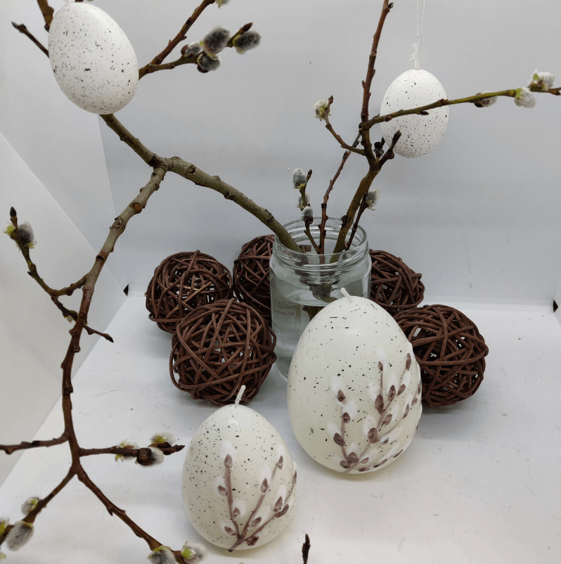 Pääsiäismunakynttilä savuamaton, Kotimainen